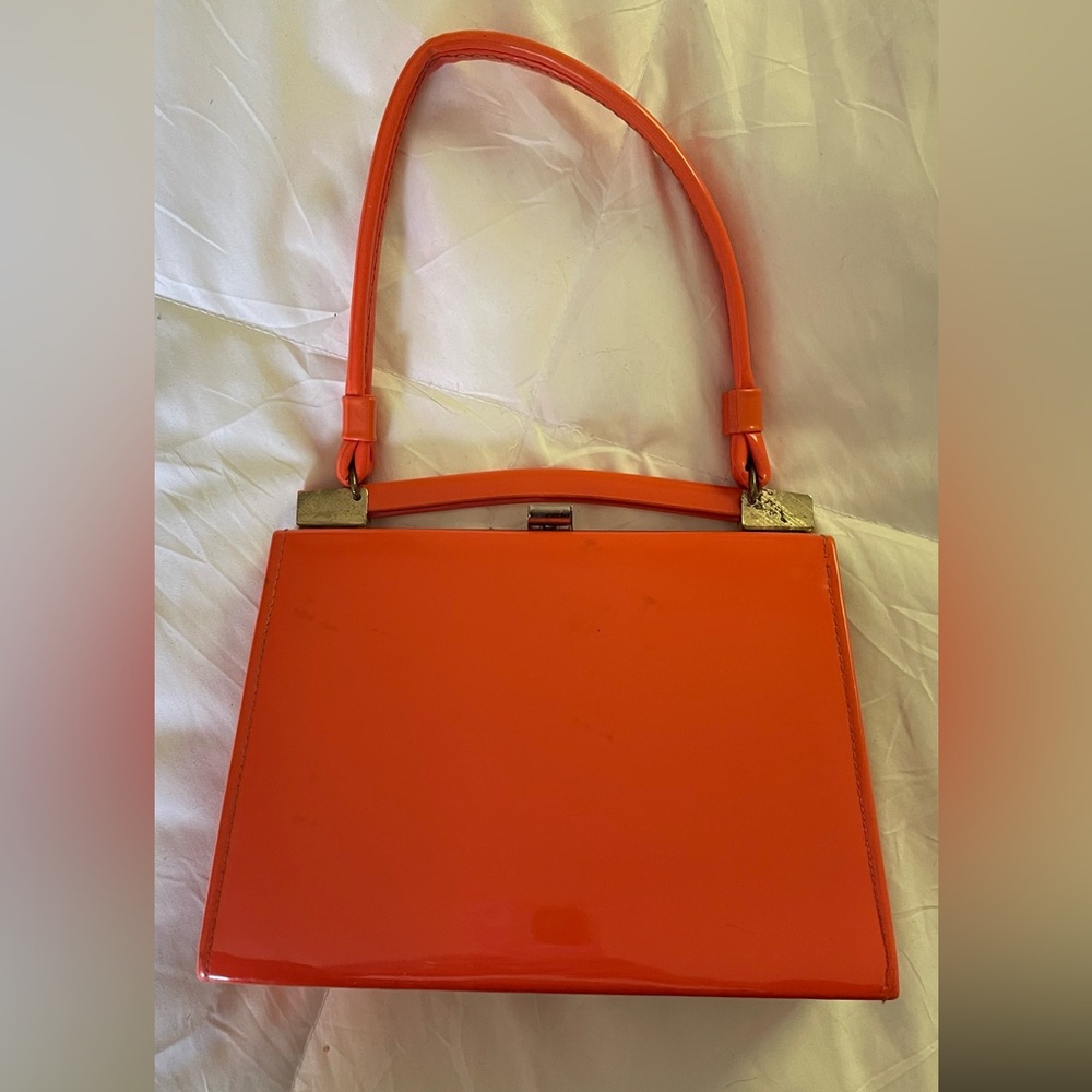 Vintage Patent Leather Handbag